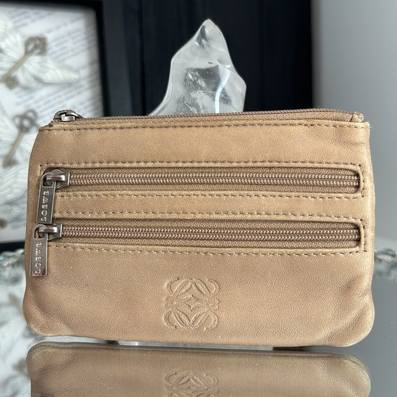 Loewe zippered pouch in shimmery gold - Picture 10 of 10